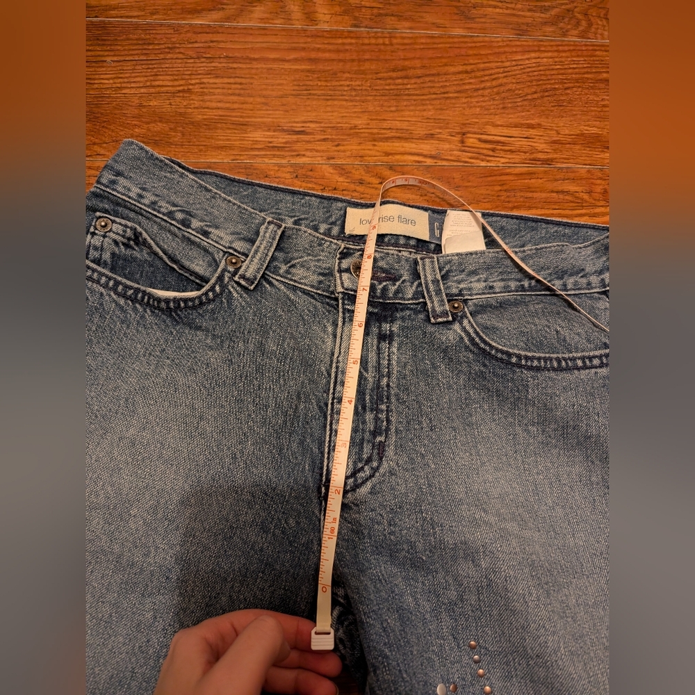 VINTAGE GAP Low Rise Flare Jeans - Picture 6 of 6